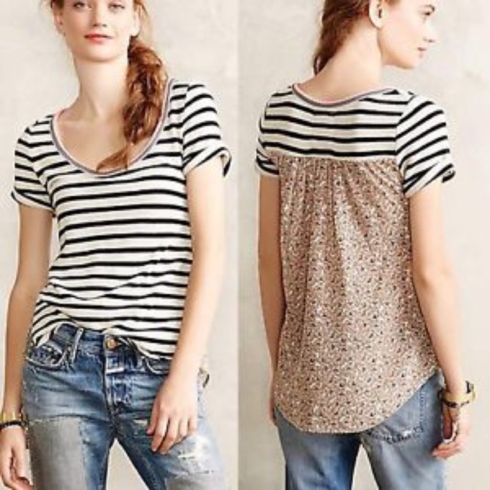 Anthropologie Akemi + Kin Tipperary Top